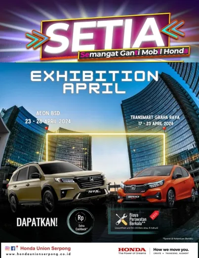 Exhibition April 2024 AEON BSD & Transmart Graha Raya